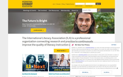 International Literacy Association: Home