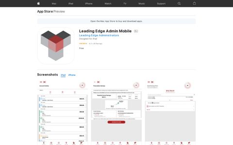 ‎Leading Edge Admin Mobile on the App Store