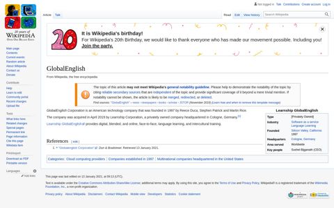 GlobalEnglish - Wikipedia