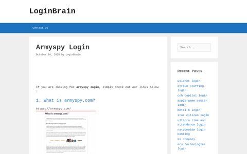armyspy login - LoginBrain