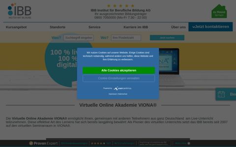 Virtuelle Online Akademie VIONA® | IBB