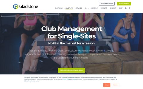Sports Management for Single Sites - Gladstone MRM