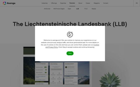 The Liechtensteinische Landesbank (LLB) - Avenga