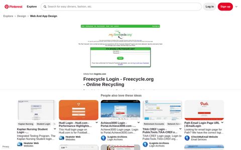Freecycle Login - Login to Freecycle.org | Signs, Login, Online ...