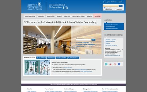 Universitätsbibliothek Frankfurt am Main