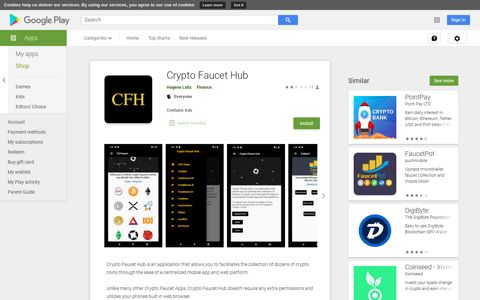 Crypto Faucet Hub - Apps on Google Play