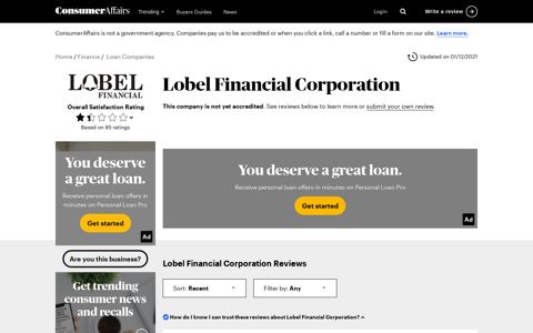 Top 95 Lobel Financial Corporation Reviews