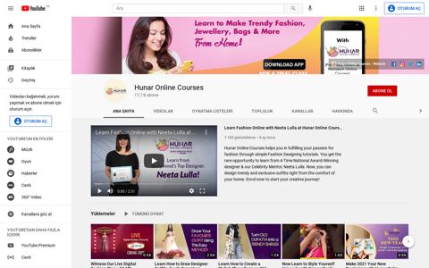 Hunar Online Courses - YouTube
