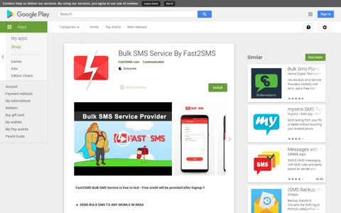 Bulk SMS Service By Fast2SMS - Apps on Google Play
