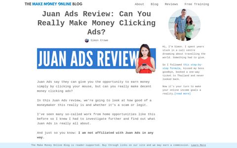 Juan Ads Review: Can You Really Make Money Clicking Ads?