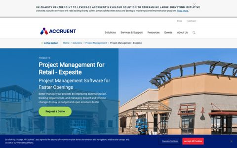 Retail Project Management Software | Expesite - Accruent