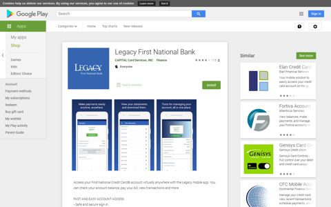 Legacy First National Bank - Apps on Google Play