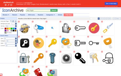Key login Icons - Download 282 Free Key login icons here