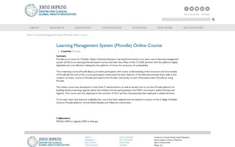 Learning Management System (Moodle) Online Course ...