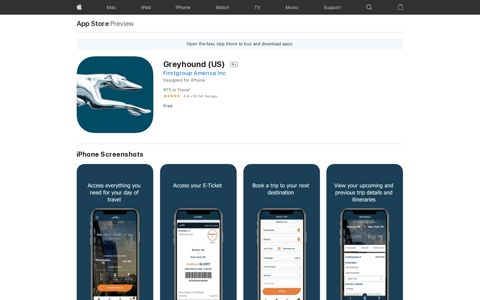 ‎Greyhound (US) on the App Store