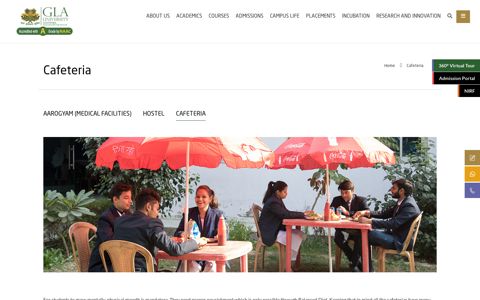 Cafeteria – GLA University Mathura