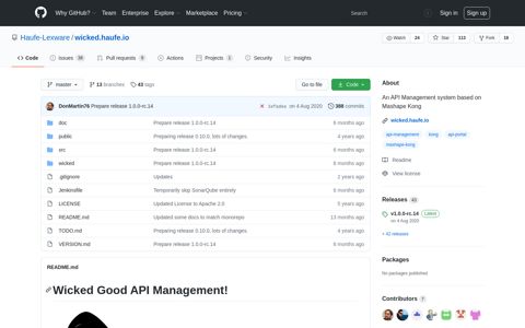 Haufe-Lexware/wicked.haufe.io: An API Management ... - GitHub
