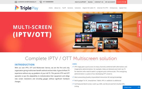 IPTV Subscription Delhi Ncr | Internet TV or OTT Services