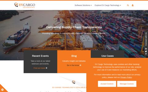 EV Cargo Technology | Retail Supply Chain Software | SCM ...