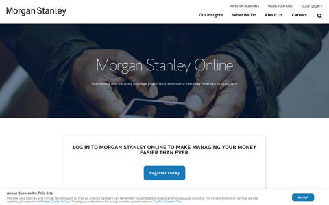 Mobile App & Online Wealth Management | Morgan Stanley