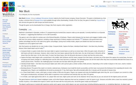 War Rock - Wikipedia