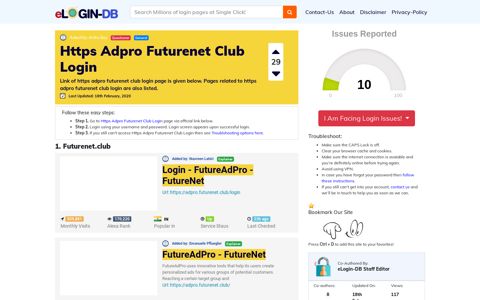 Https Adpro Futurenet Club Login