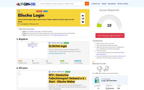 Elischa Login - A database full of login pages from all over the ...