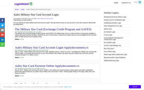 Aafes Military Star Card Account Login - LoginDetail