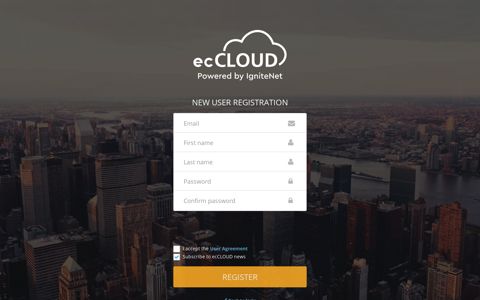 ecCLOUD Controller - IgniteNet cloud