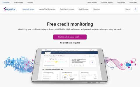 Free Credit Monitoring - Experian