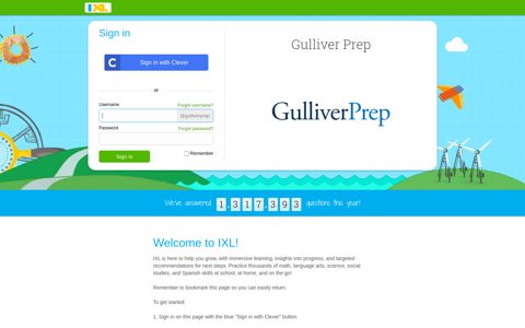 Gulliver Prep - IXL