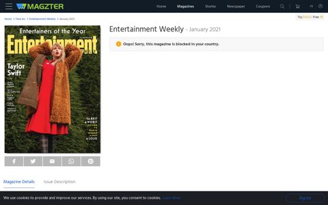 Entertainment Weekly Magazine - Get your Digital Subscription
