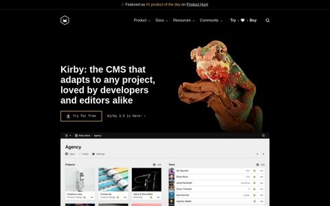 Kirby - The file-based content management system