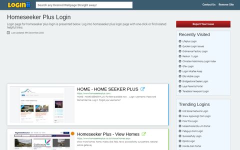 Homeseeker Plus Login - Loginii.com