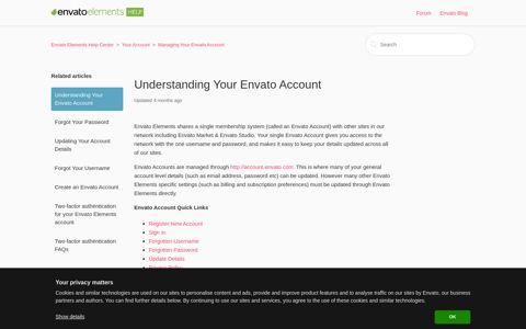 Understanding Your Envato Account – Envato Elements Help ...