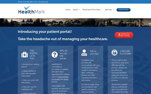 Secure Patient Portal | HealthMark | A division of OnPoint ...