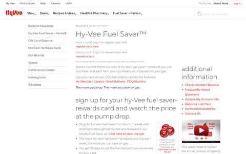 Hy-Vee Fuel Saver