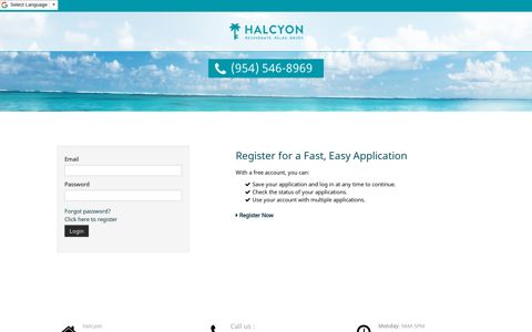 Login to Halcyon to track your account | Halcyon - RENTCafe