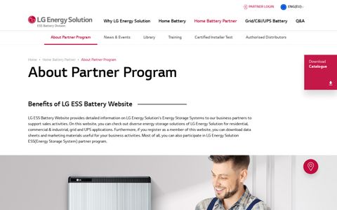 Partner Introduction｜LG Home Battery - LG ESS Battery
