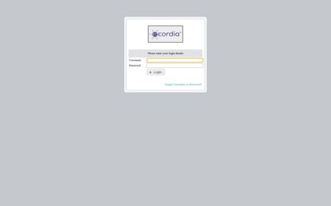 Ecordia Login Page - Ecordia E-Portfolio