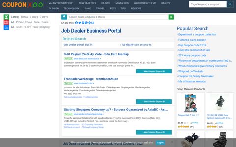 Jcb Dealer Business Portal - 10/2020 - Couponxoo.com