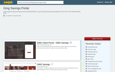 Gmg Savings Portal - Loginii.com