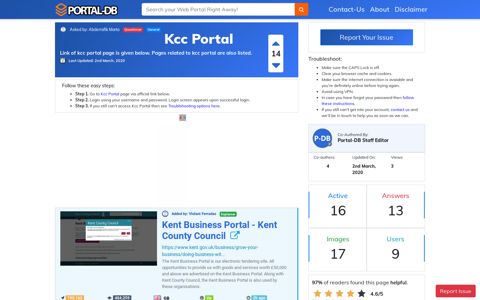 Kcc Portal