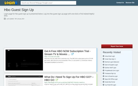Hbo Guest Sign Up