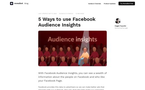 5 Ways to Use Facebook Audience Insights - Revealbot
