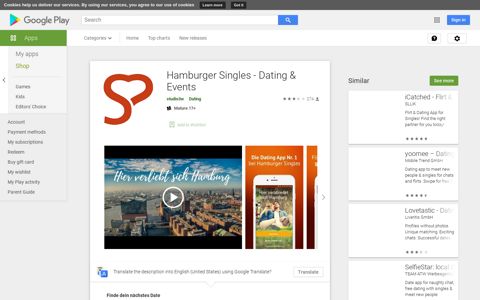 Hamburger Singles - Dating & Events - Apps on Google Play