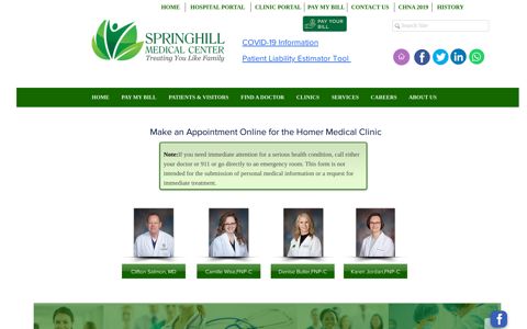 Make an Appointment Online for the Homer Medical Clinic