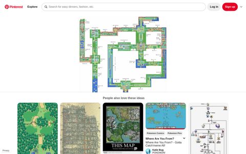 LABELED Map of Kanto by Rythos on DeviantArt | Pokemon ...