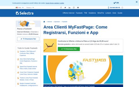 Area Clienti MyFastPage: Come Registrarsi, Funzioni e App