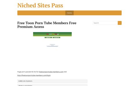 Free Toon Porn Tube Members Free Premium Access ...